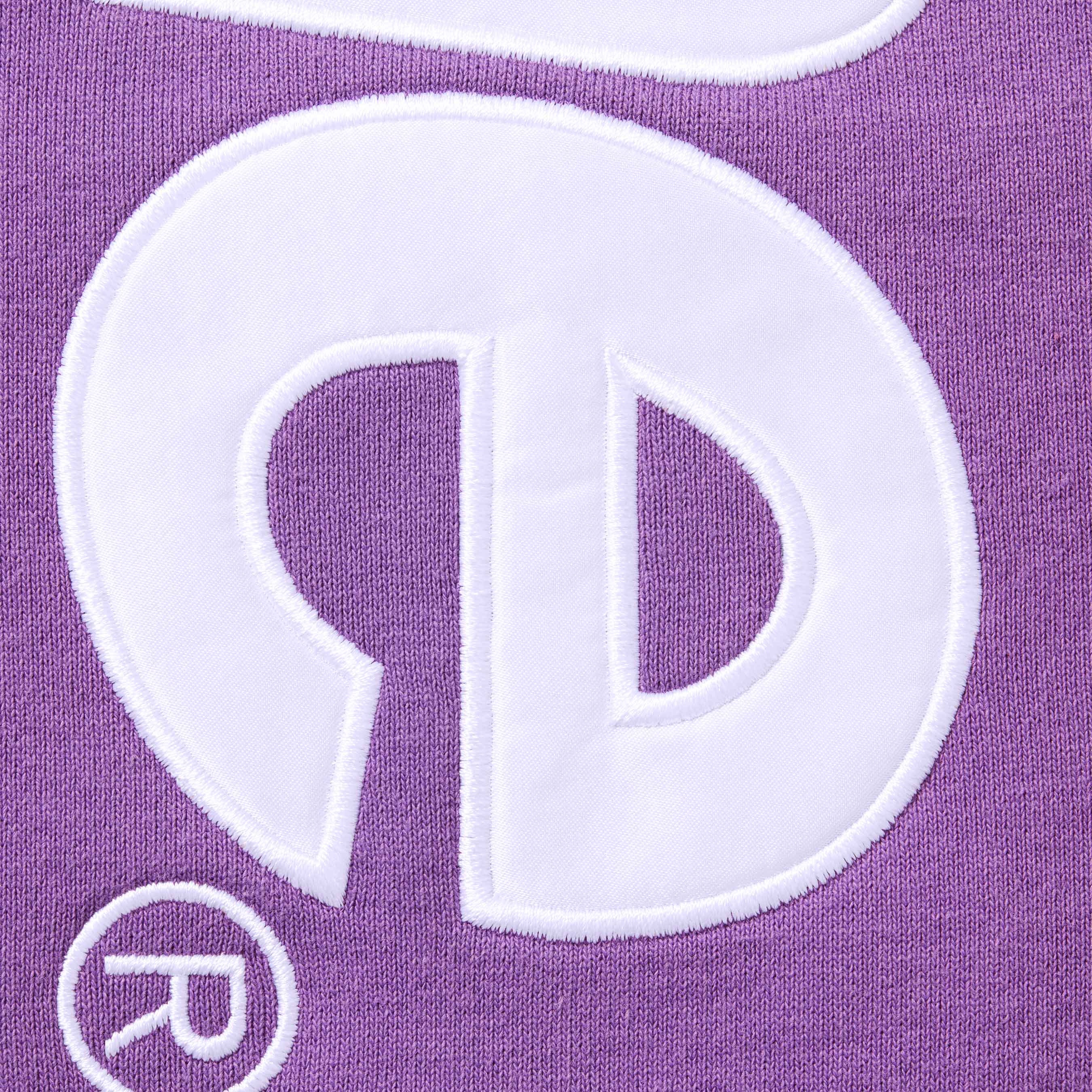 Satin Appliqué Hooded Sweatshirt view 18